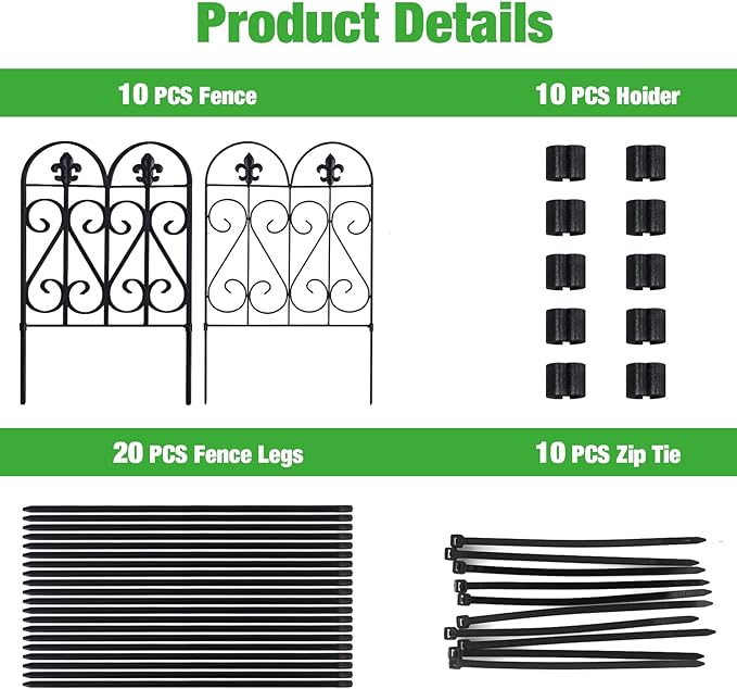 MIXXIDEA Garden Fence