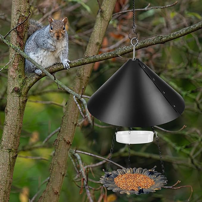 MIXXIDEA Squirrel Guard for Bird Feeder Pole