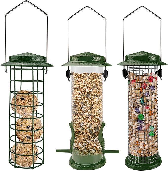 MIXXIDEA Tube Bird feeders