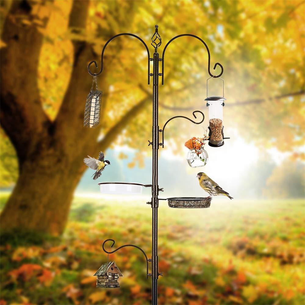 91 Inch Bird Feeder Pole – Mixxidea