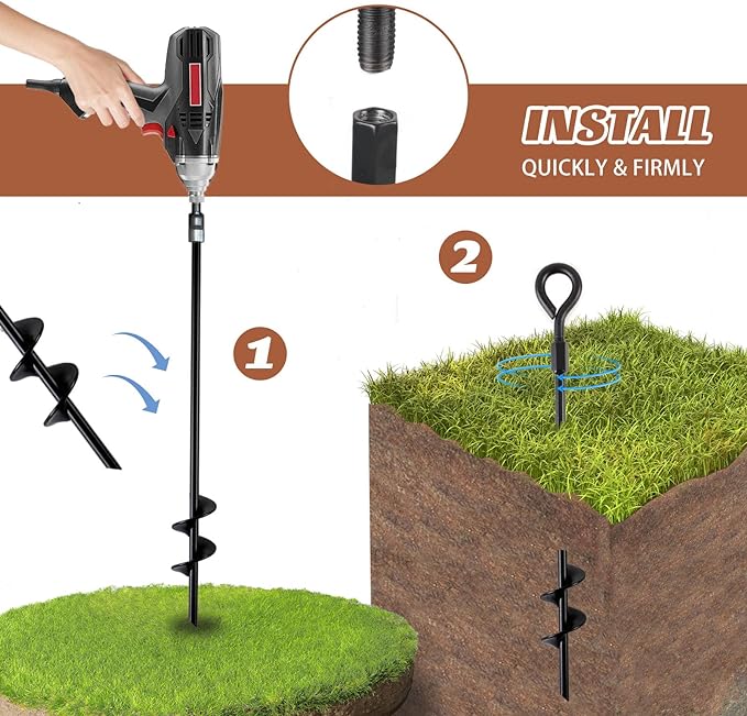 Sturdy Ground Anchors